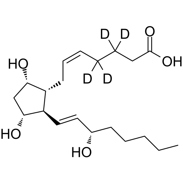 Dinoprost-d4 (Prostaglandin F2a-d4; PGF2α-d4) 34210-11-2
